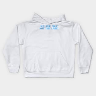 See the able not the label light blue Kids Hoodie